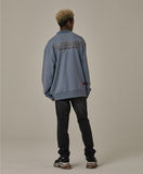 オベルー(OVERR) 18FW WATERSHED HALF BLUE SWEATSHIRTS