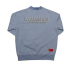 オベルー(OVERR) 18FW WATERSHED HALF BLUE SWEATSHIRTS