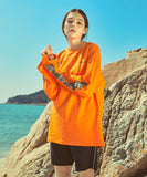 オベルー(OVERR) 18SU CITY ORANGE L/S TEE