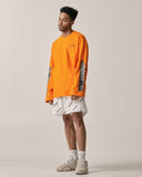 オベルー(OVERR) 18SU CITY ORANGE L/S TEE