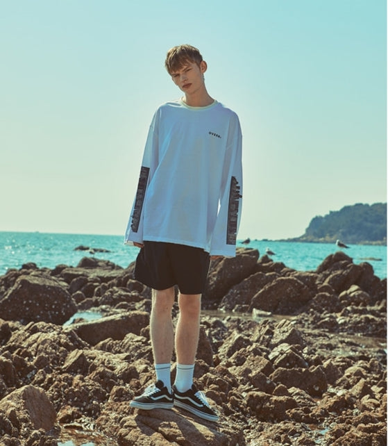 オベルー(OVERR) 18SU CITY WHITE L/S TEE