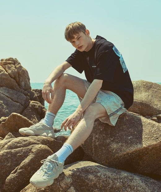 オベルー(OVERR) 18SU MYSTICISM BLACK TEE