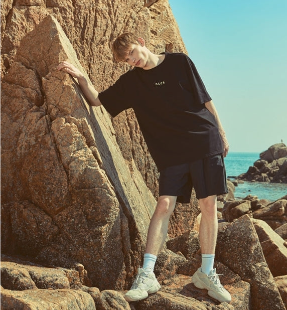 オベルー(OVERR) 18SU CONFUSION BLACK TEE