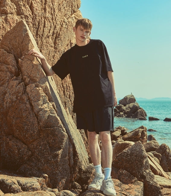 オベルー(OVERR) 18SU CONFUSION BLACK TEE