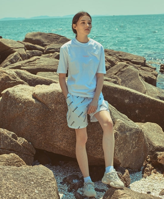 オベルー(OVERR) 18SU CONFUSION WHITE TEE