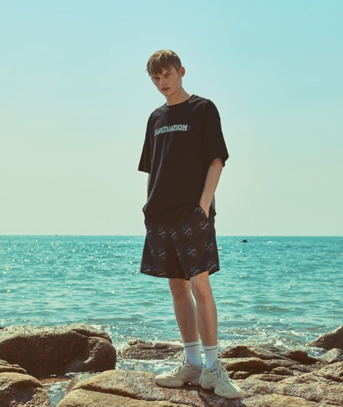 オベルー(OVERR) 18SU FLUCTUATION BLACK TEE