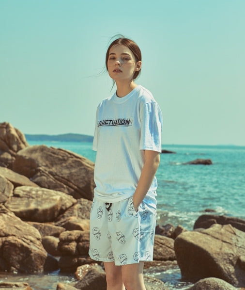 オベルー(OVERR) 18SU FLUCTUATION WHITE TEE