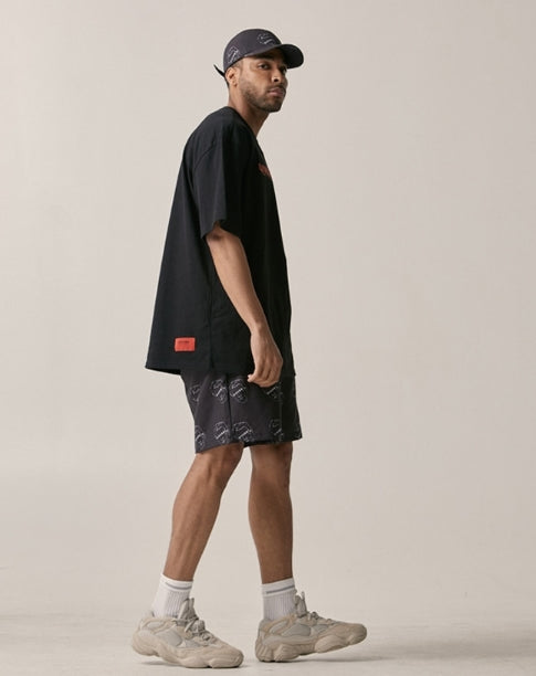 オベルー(OVERR) 18SU UNCONSTRAINED BLACK TEE