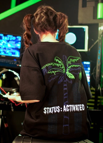 パーステップ(PERSTEP) Warped T-Shirt SMST4253