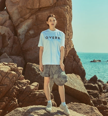 オベルー(OVERR) 18SU SOLID OVERR WHITE TEE