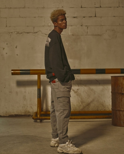 オベルー(OVERR) 18FW GRAY CARGO PANTS