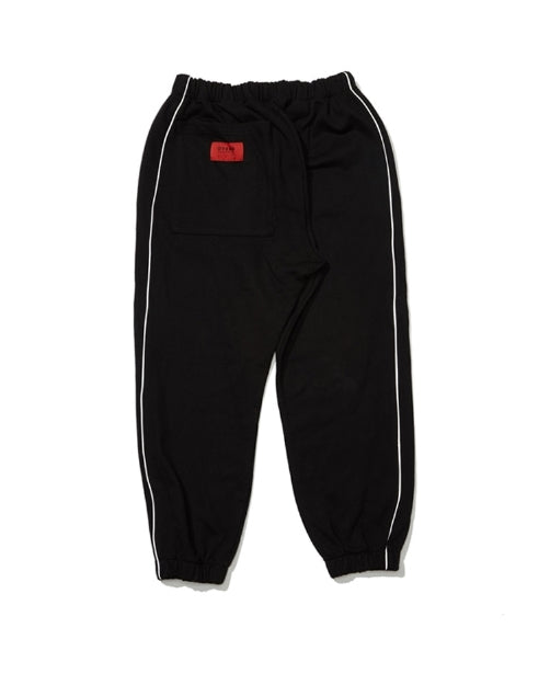 オベルー(OVERR) 18FW BLACK SCOTCH PIPING PANTS