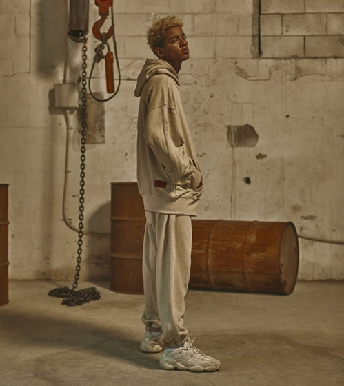 オベルー(OVERR) 18FW BEIGE SCOTCH PIPING PANTS