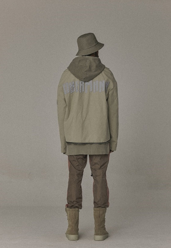 オベルー(OVERR) 17SS BEIGE ZIPPER COAT