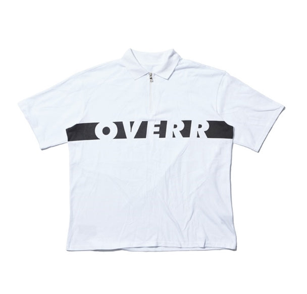 オベルー(OVERR) 17SU BASIC WHITE ZIPUP SHIRTS