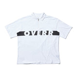 オベルー(OVERR) 17SU BASIC WHITE ZIPUP SHIRTS