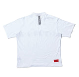 オベルー(OVERR) 17SU BASIC WHITE ZIPUP SHIRTS