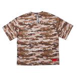 オベルー(OVERR) 17SU CAMO BROWN TEE