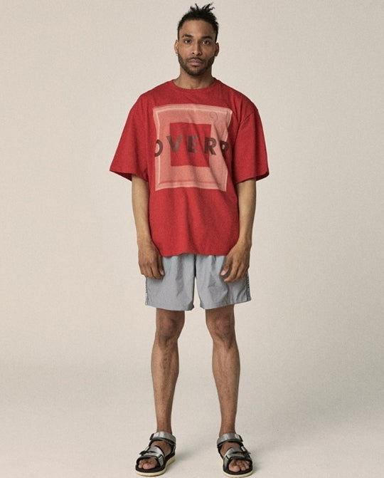 オベルー(OVERR) 17SU FRAME RED TEE