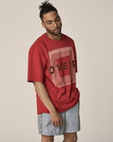 オベルー(OVERR) 17SU FRAME RED TEE