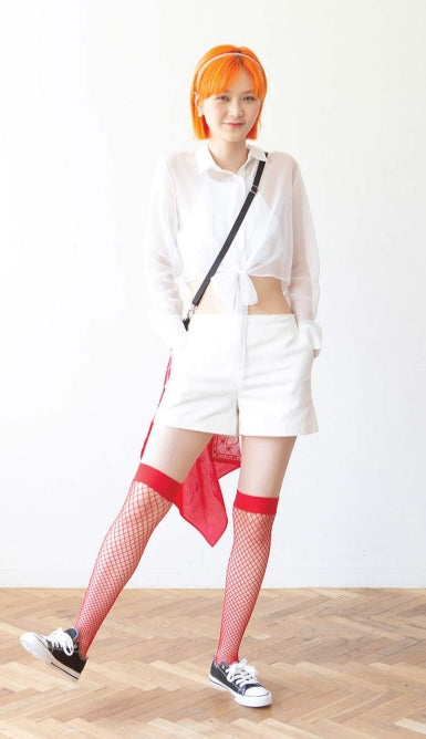 オクトーバーサード(Oct.3) Bandana Cross Mini Bag [Red]