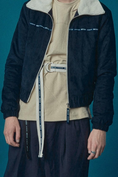 オクトーバーサード(Oct.3) OCT.3 Logo Tape Belt [Ivory]