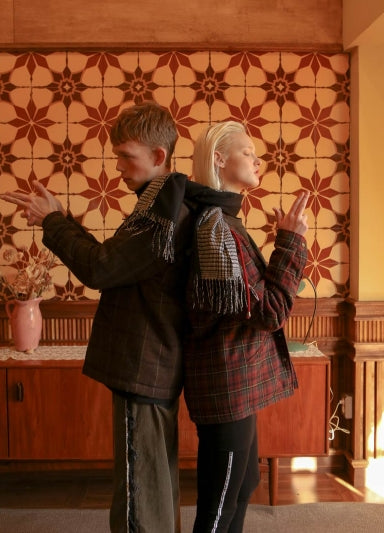 オクトーバーサード(Oct.3) Check & Basic Tape Muffler [Black]