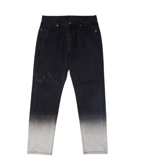 オベルー(OVERR) 17FW WASHING BLACK DENIM PANTS