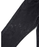 オベルー(OVERR) 17FW WASHING BLACK DENIM PANTS