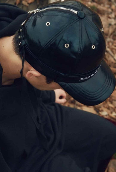 オクトーバーサード(Oct.3) Born to be Rider Cap_Glossy (BLACK)