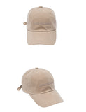 オベルー(OVERR) 17FW WASHING BEIGE BALLCAP