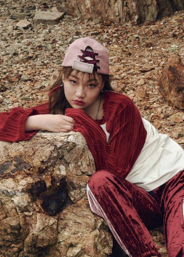 オクトーバーサード(Oct.3) Wild Sneakers Cap (PINKSTRIPE)