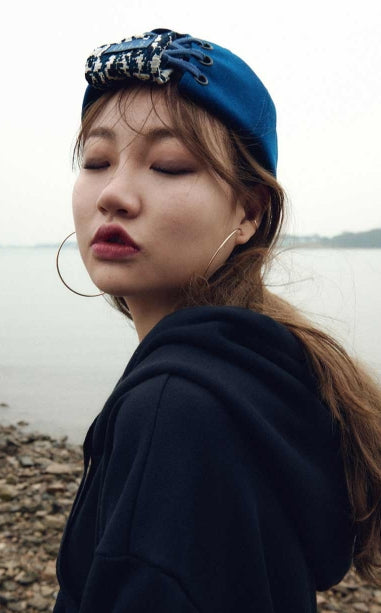 オクトーバーサード(Oct.3) Wild Sneakers Cap (BLUE)