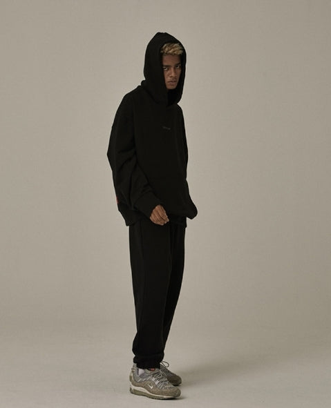 オベルー(OVERR) JKX BLACK HOODIE