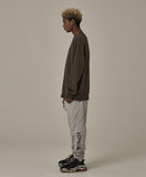 オベルー(OVERR) TRAILBLAZER DAMAGE KHAKI SWEATSHIRTS