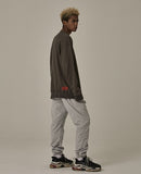 オベルー(OVERR) TRAILBLAZER DAMAGE KHAKI SWEATSHIRTS