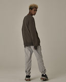 オベルー(OVERR) TRAILBLAZER DAMAGE KHAKI SWEATSHIRTS