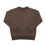 オベルー(OVERR) TRAILBLAZER DAMAGE KHAKI SWEATSHIRTS