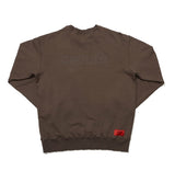 オベルー(OVERR) TRAILBLAZER DAMAGE KHAKI SWEATSHIRTS