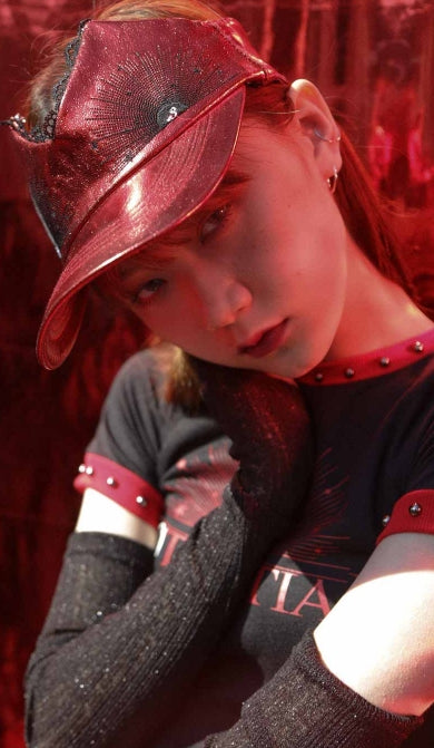 オクトーバーサード(Oct.3) Slip Sun Cap (RED)