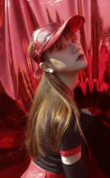 オクトーバーサード(Oct.3) Slip Sun Cap (RED)