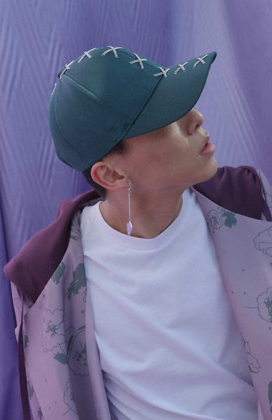 オクトーバーサード(Oct.3) Tie X Chain Cap (GREEN)