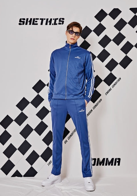 シディスコンマ(SHETHISCOMMA) BASIC JERSEY (BLUE)