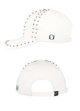 オクトーバーサード(Oct.3) Line Stud Cap (WHITE)