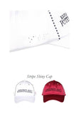 オクトーバーサード(Oct.3)Stripe Shiny Cap (WHITE)