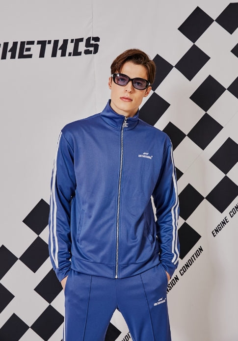 シディスコンマ(SHETHISCOMMA) BASIC TRANING PANTS (BLUE)