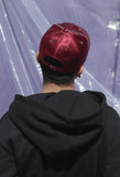 オクトーバーサード(Oct.3)Stripe Shiny Cap (BURGUNDY)