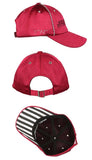 オクトーバーサード(Oct.3)Stripe Shiny Cap (BURGUNDY)