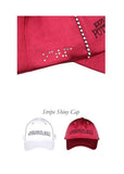 オクトーバーサード(Oct.3)Stripe Shiny Cap (BURGUNDY)