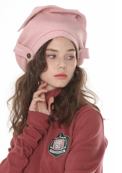 オクトーバーサード(Oct.3) Duffle Coat Beret [Pink]